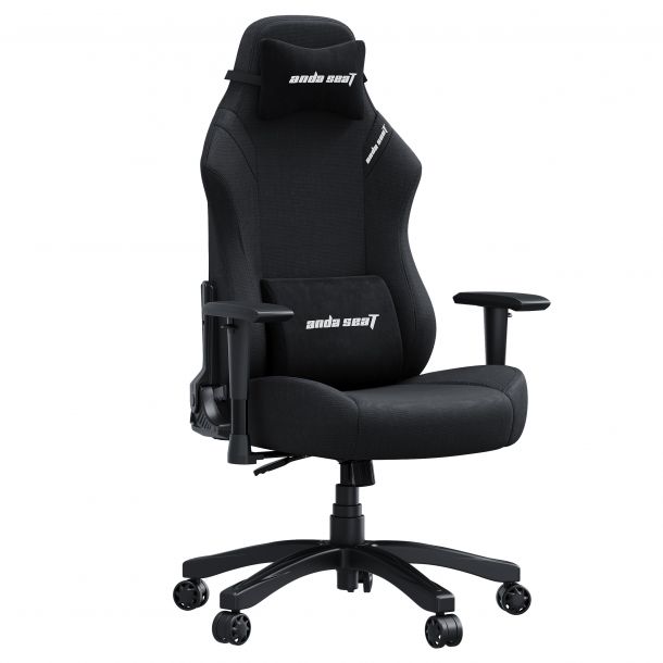 Крісло геймерське Anda Seat Luna L Fabric Black (871380169)